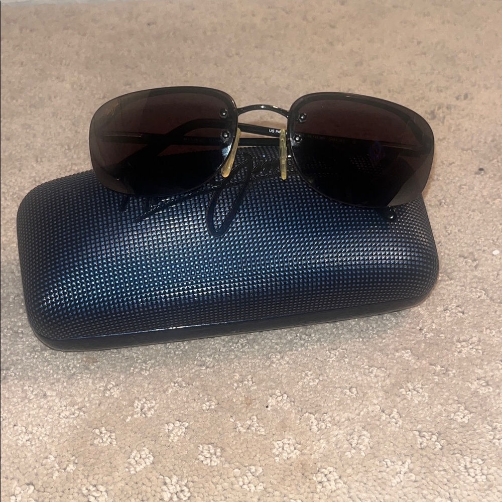 Stylish Black Sunglasses with Case